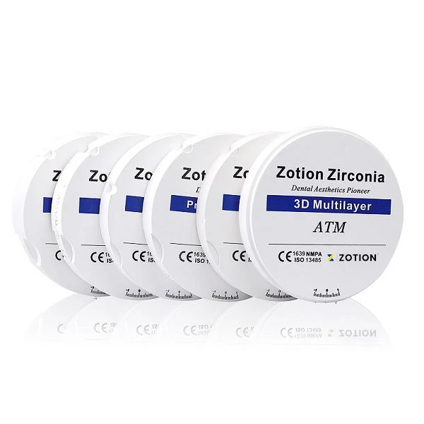 Zotion Dental Zirconia Disk Zirconia Ceramic Blocks Cad Cam Zirconia